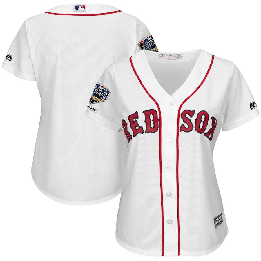 Women Red Sox Blanl White 2018 World Series Champions Home Cool Base Team Jersey Dzhi,We sell and wholesale Women Red Sox Blanl White 2018 World Series Champions Home Cool Base Team Jersey Dzhi on line form chian!